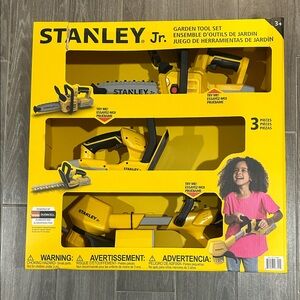 BRAND NEW Stanley Jr. Yellow Garden Tool Set for Kids